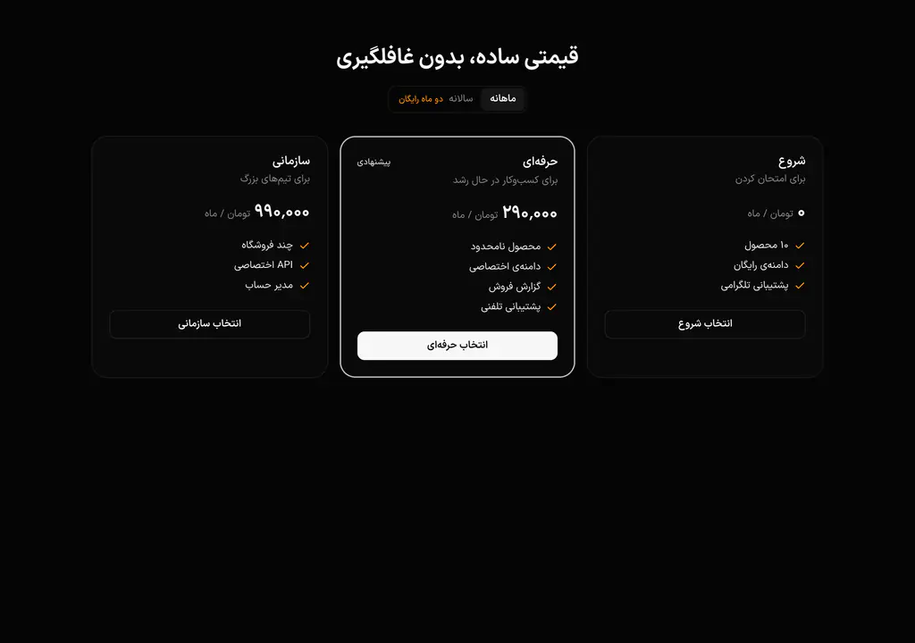 پیش‌نمایش ردیف قیمت